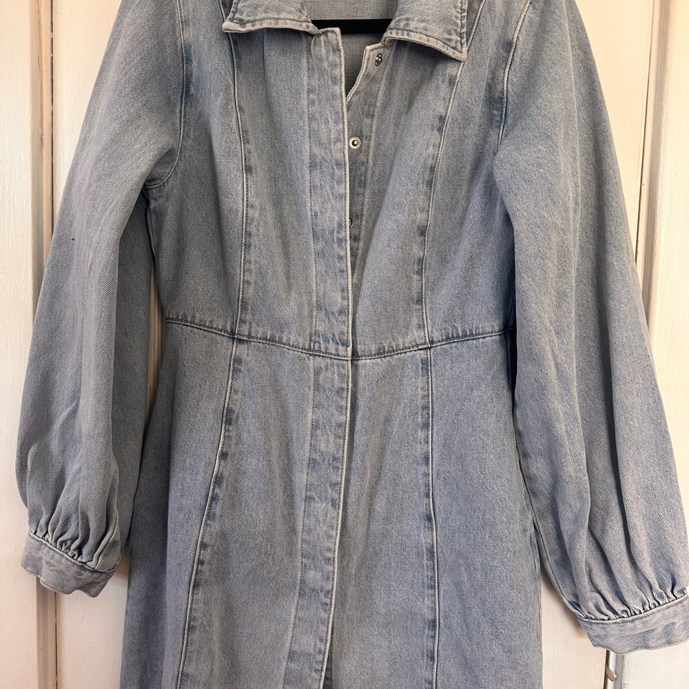 Light Blue Denim Dress